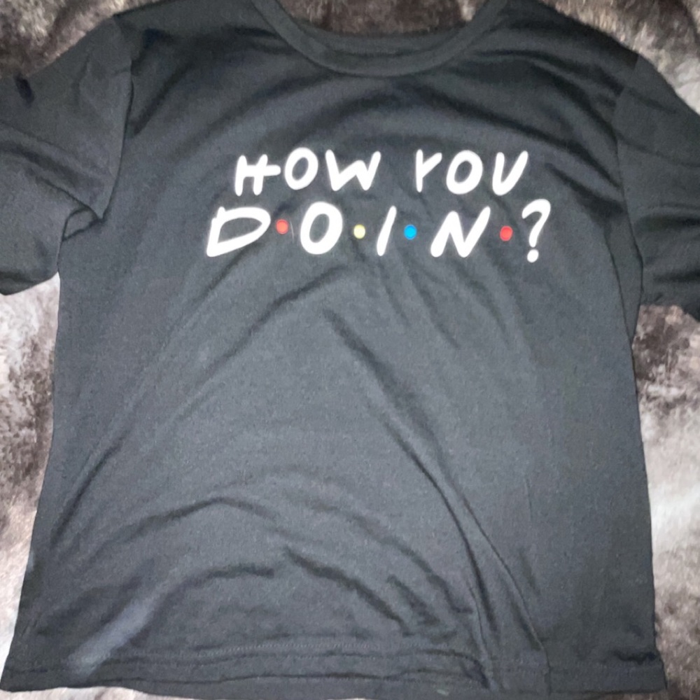 two “friends” related tees